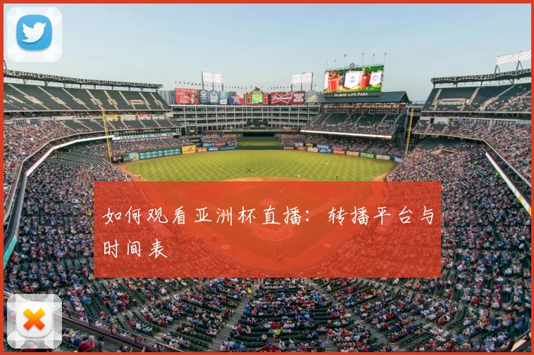 如何观看亚洲杯直播:转播平台与时间表